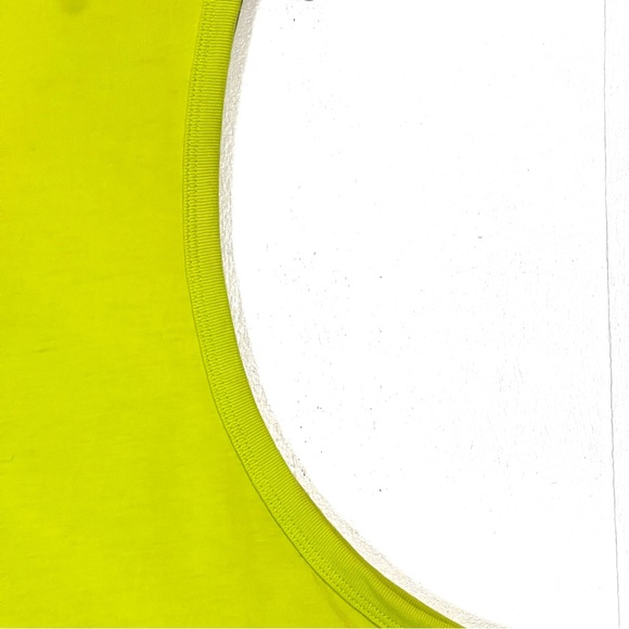 Air Jordan Poolside Logo Sleeveless Tank CJ0911-345 Lime Green/Pink Men's Size M - Picture 2 of 6